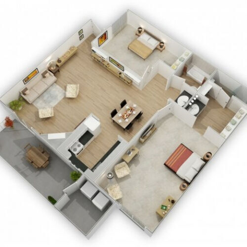 2x1.5 floor plan