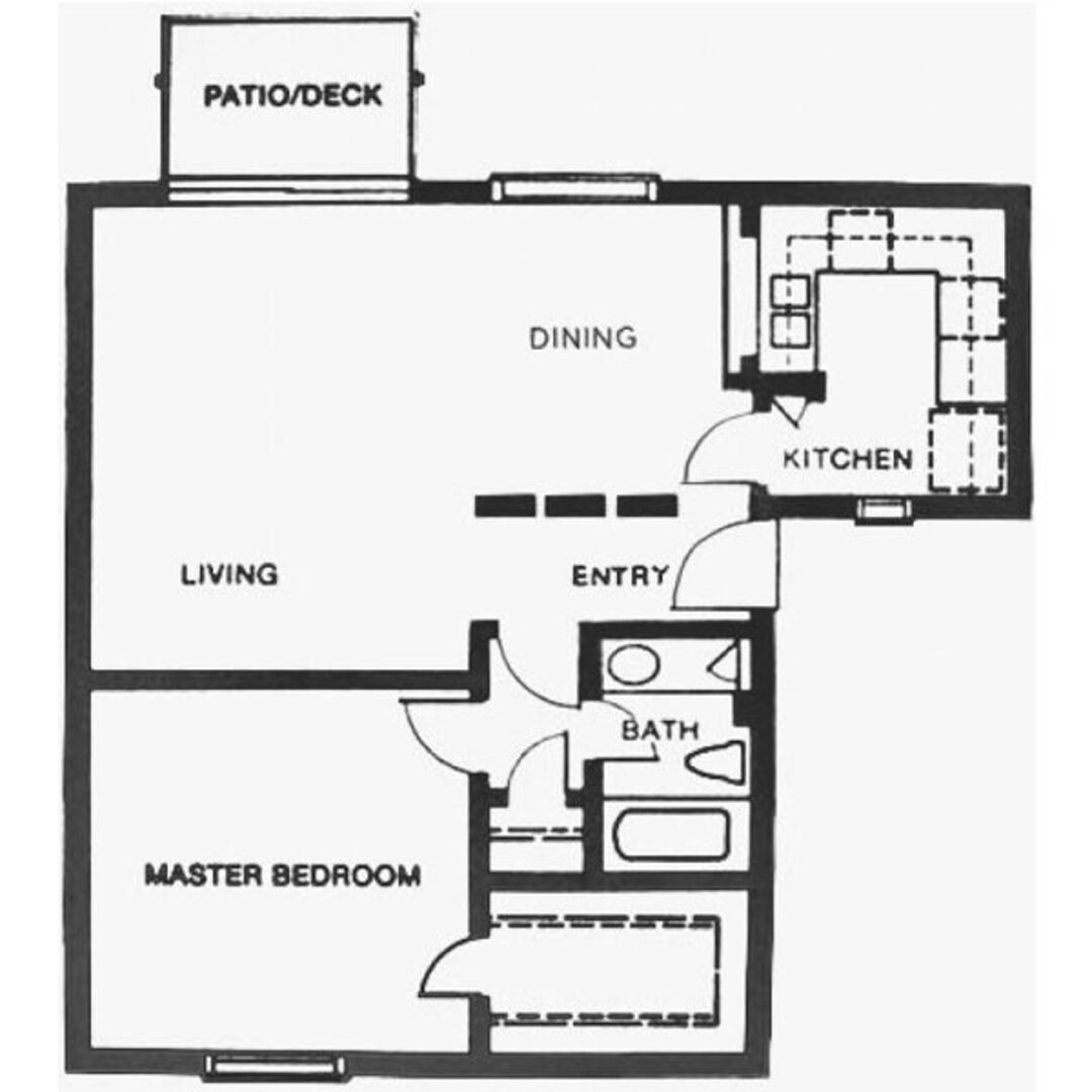 1 Bedroom Apartment – 6009 Bellaire Boulevard #218, Houston, TX 77081