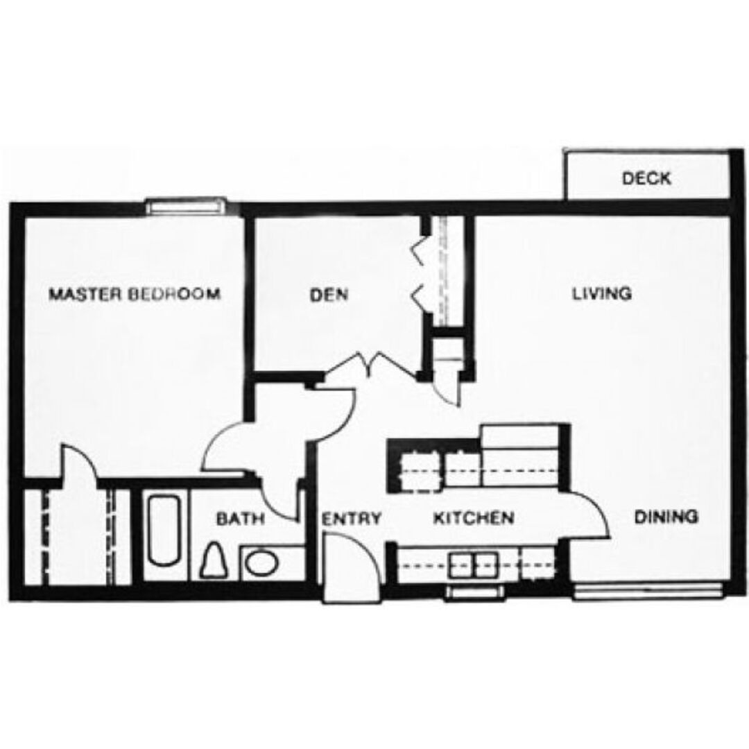 1 Bedroom Apartment – 6009 Bellaire Boulevard #340, Houston, TX 77081