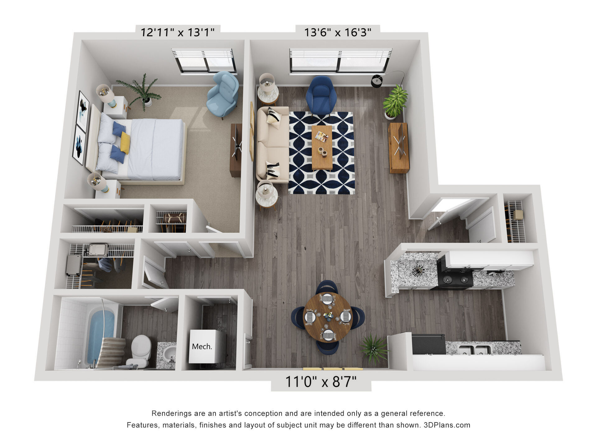 The Brookwood floor plan