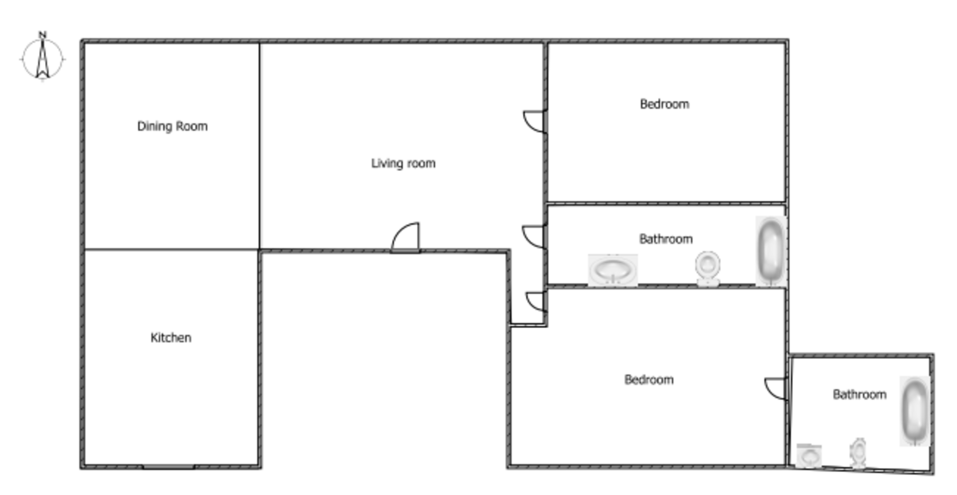 2 Bedroom Apartment – 7900 Locke Lee Lane #9438, Houston, TX 77063