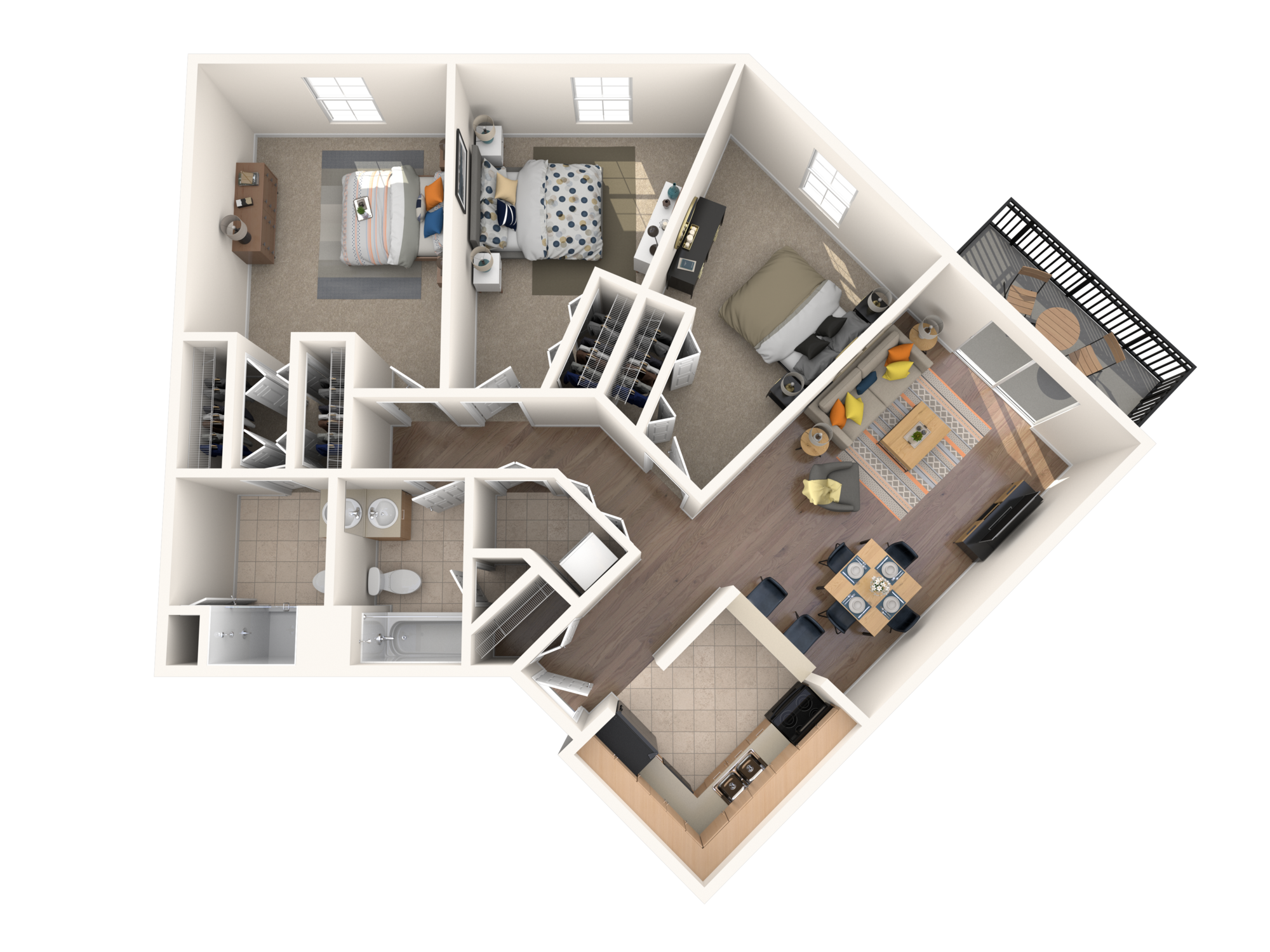 C2R floor plan