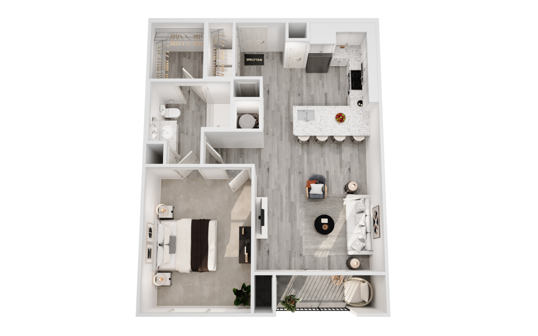 1 Bedroom Apartment – 509 Nursery Road #2104, Spring, TX 77380