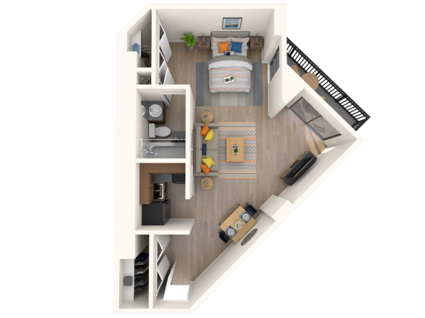 Studio Apartment – 3800 West Belvedere Avenue #0923, Baltimore, MD 21215