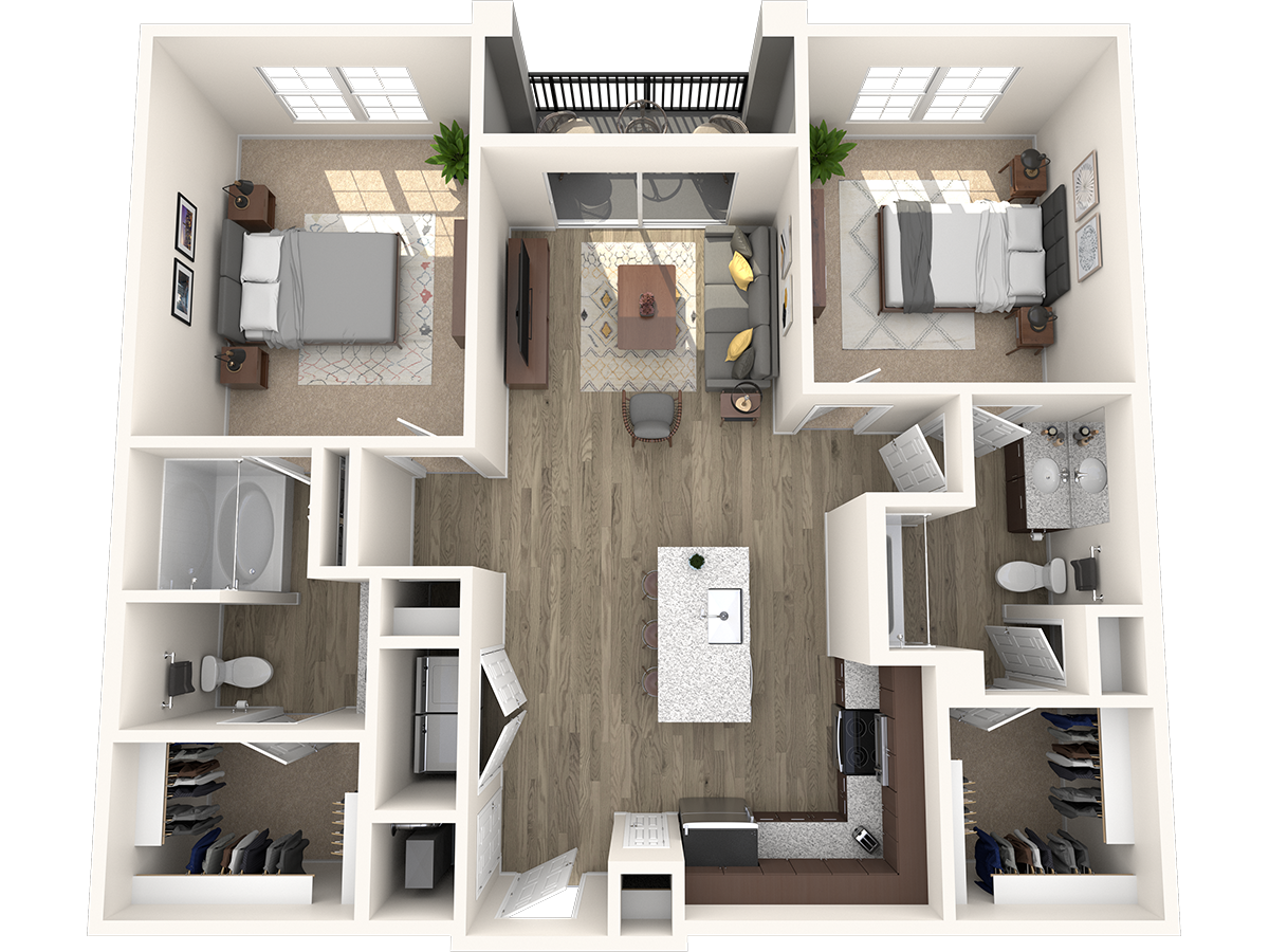 The Cosmopolitan floor plan