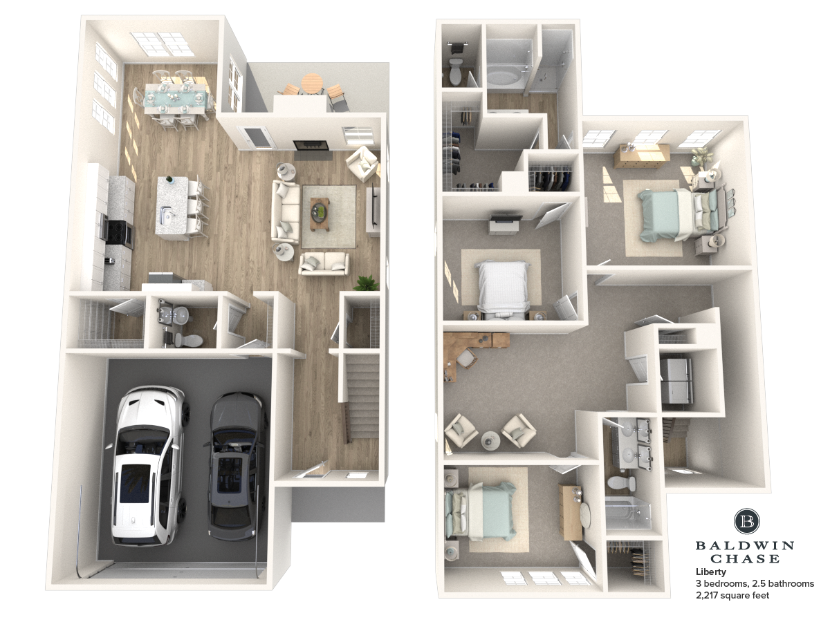 Liberty floor plan