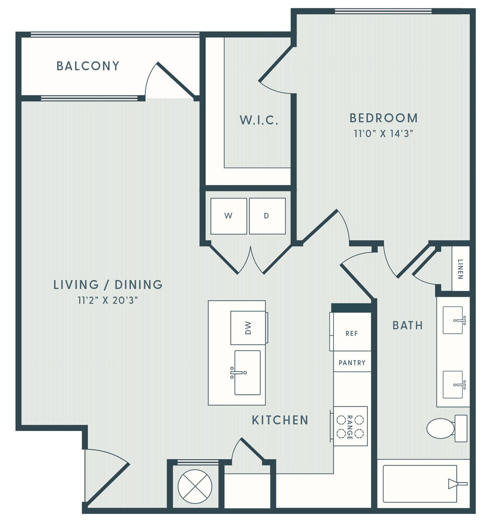 1 Bedroom Apartment – 24500 Wildwood Park Road #9310, Richmond, TX 77469