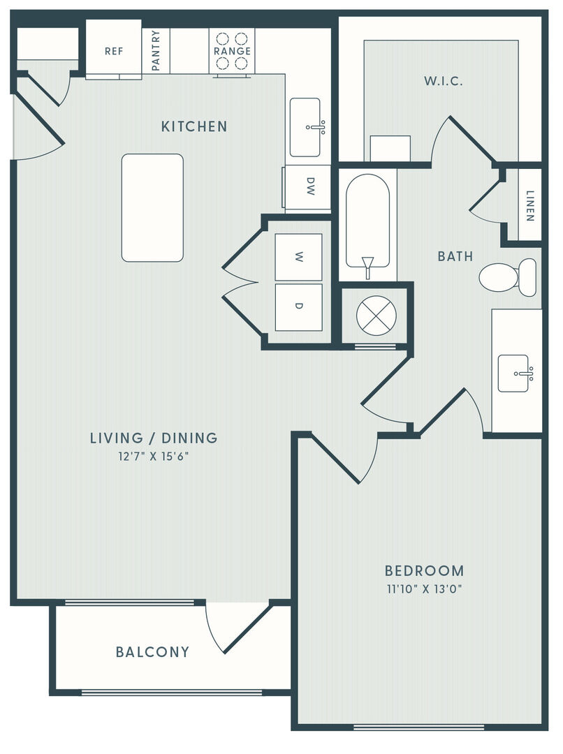 1 Bedroom Apartment – 24500 Wildwood Park Road #8209, Richmond, TX 77469
