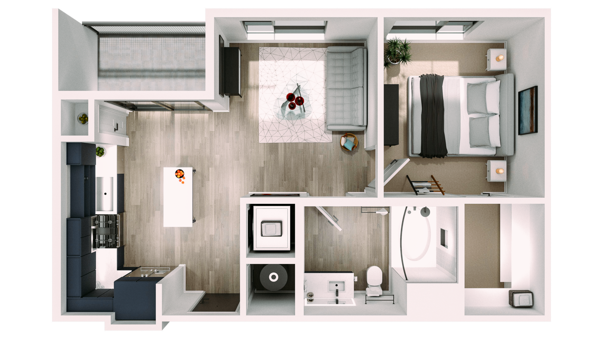 A1 floor plan