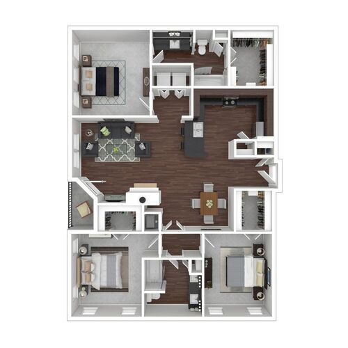 C1 Bluff floor plan