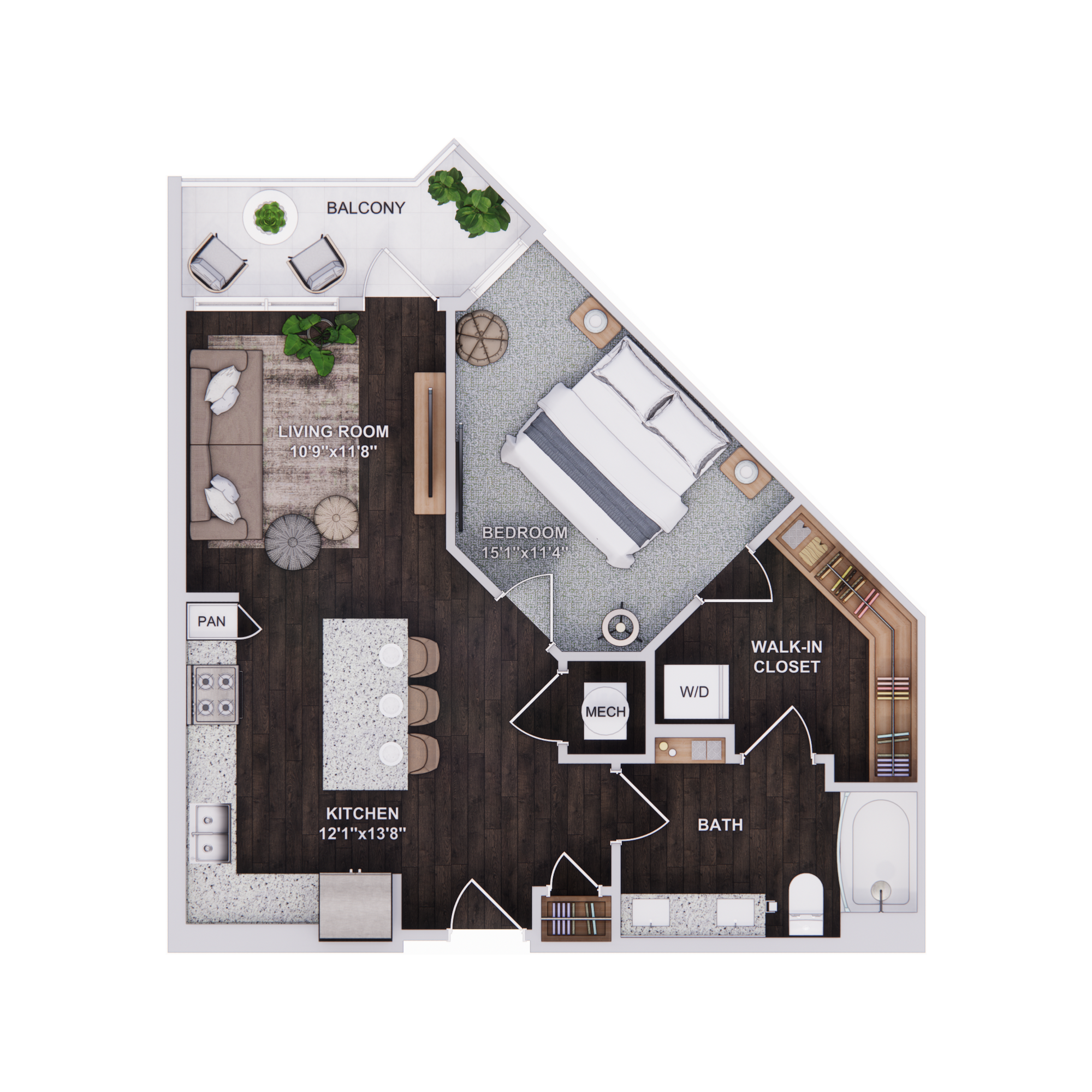 A2 floor plan