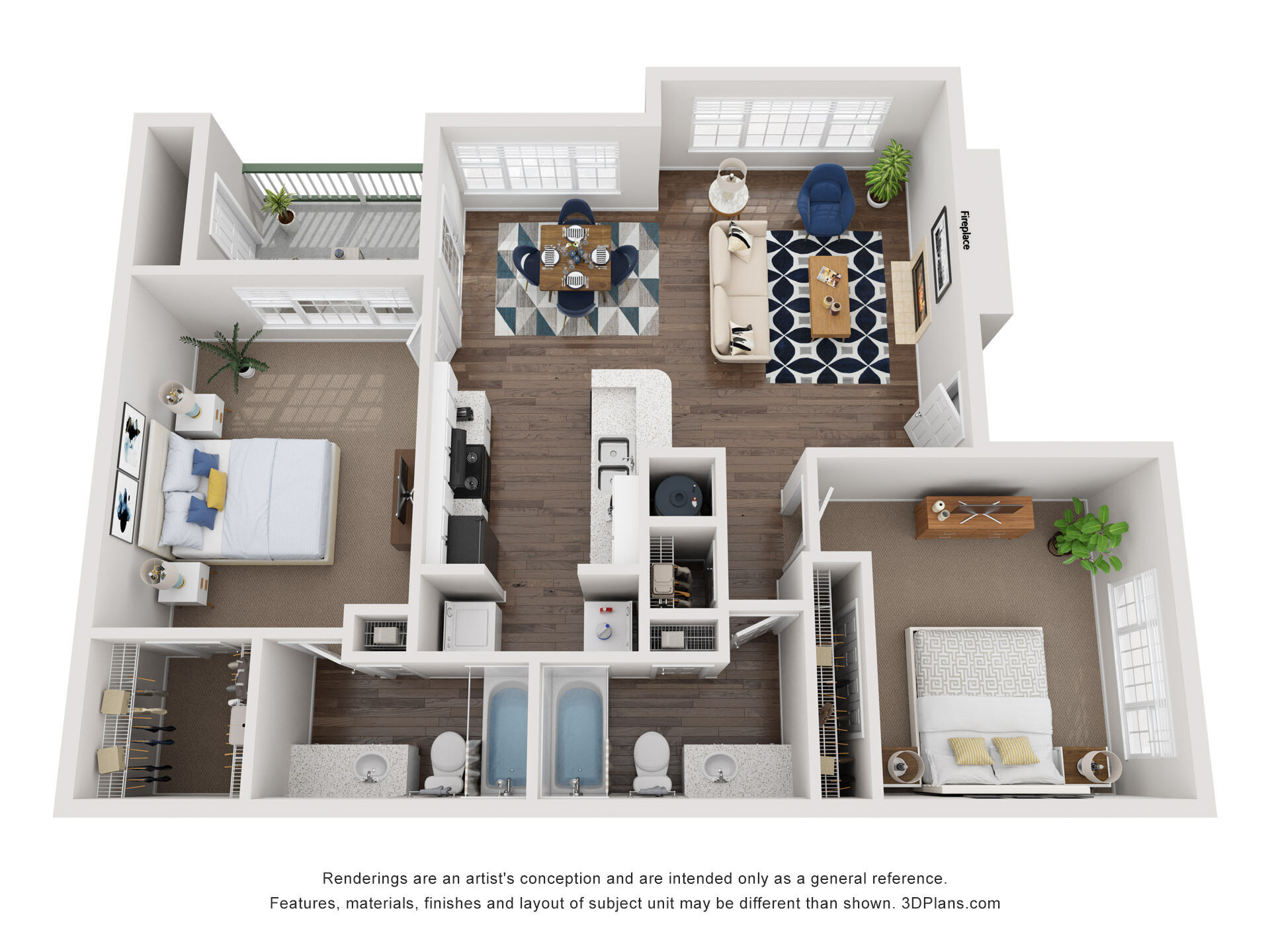 B1R floor plan