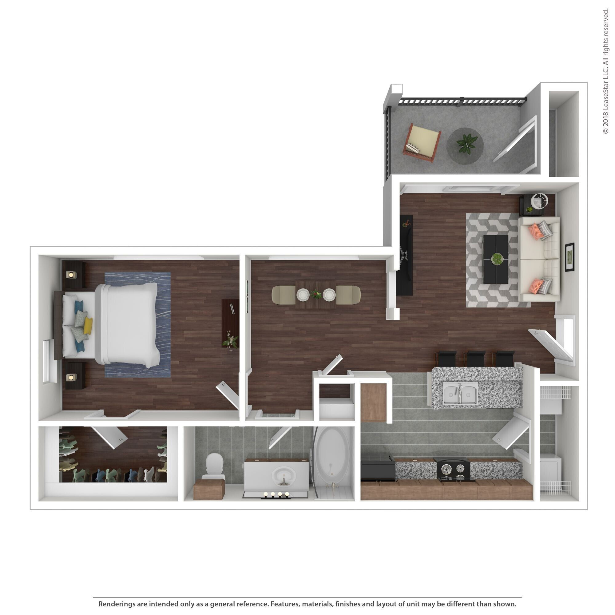 A2 floor plan
