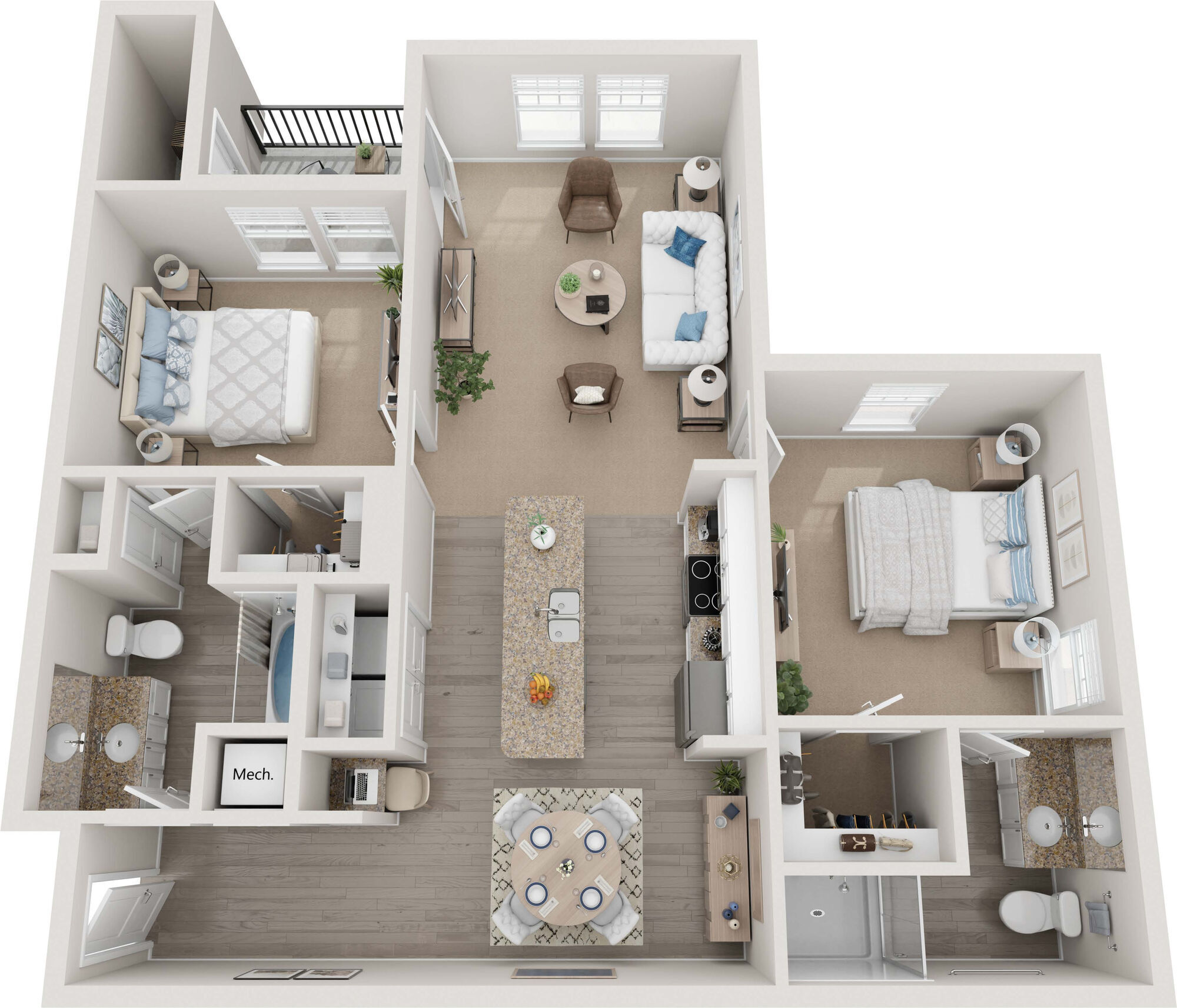 Cedar floor plan