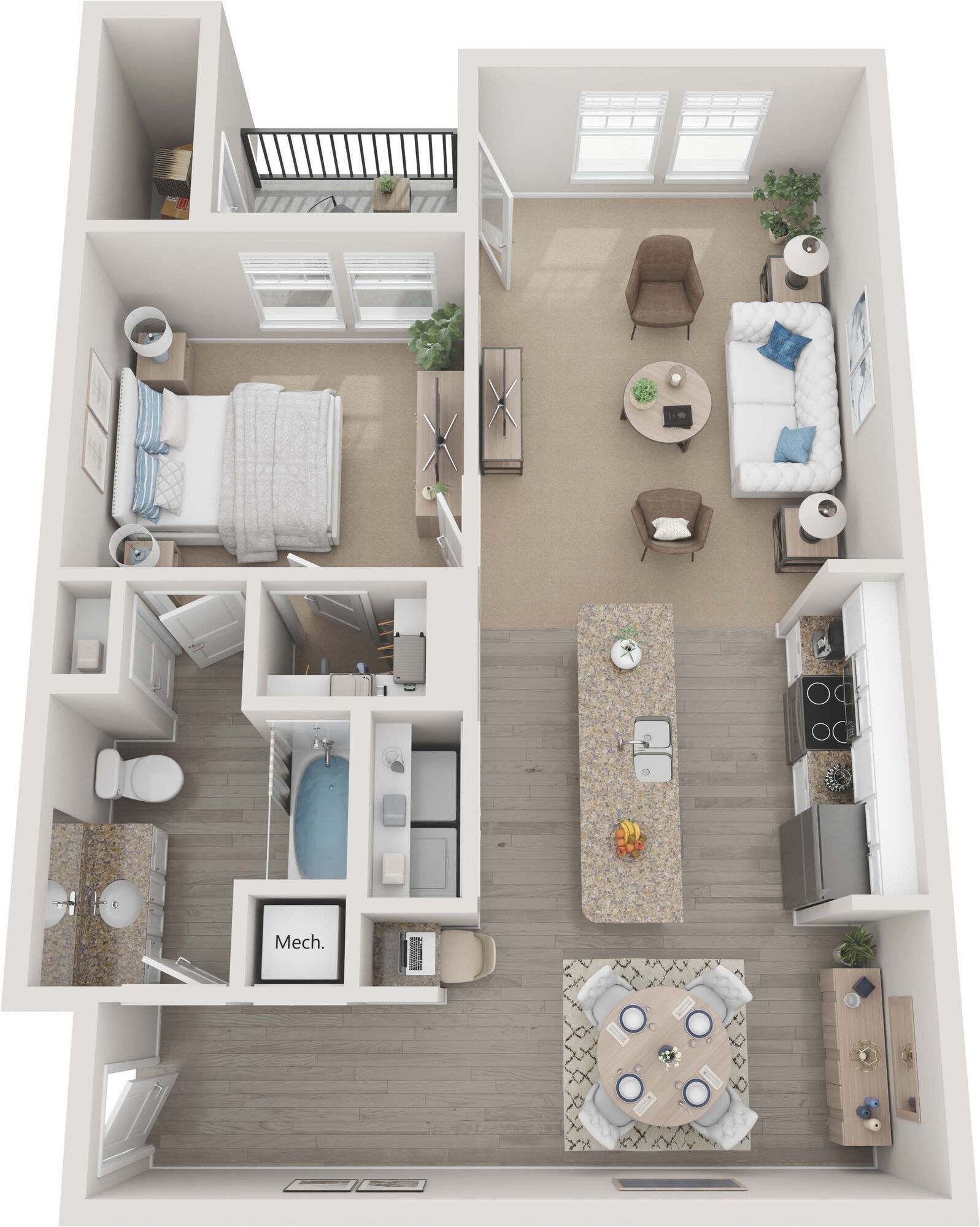 Maple Deluxe floor plan