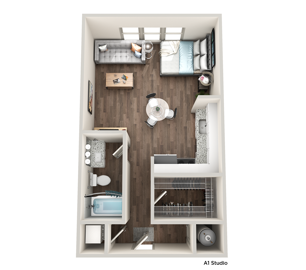 A1S floor plan