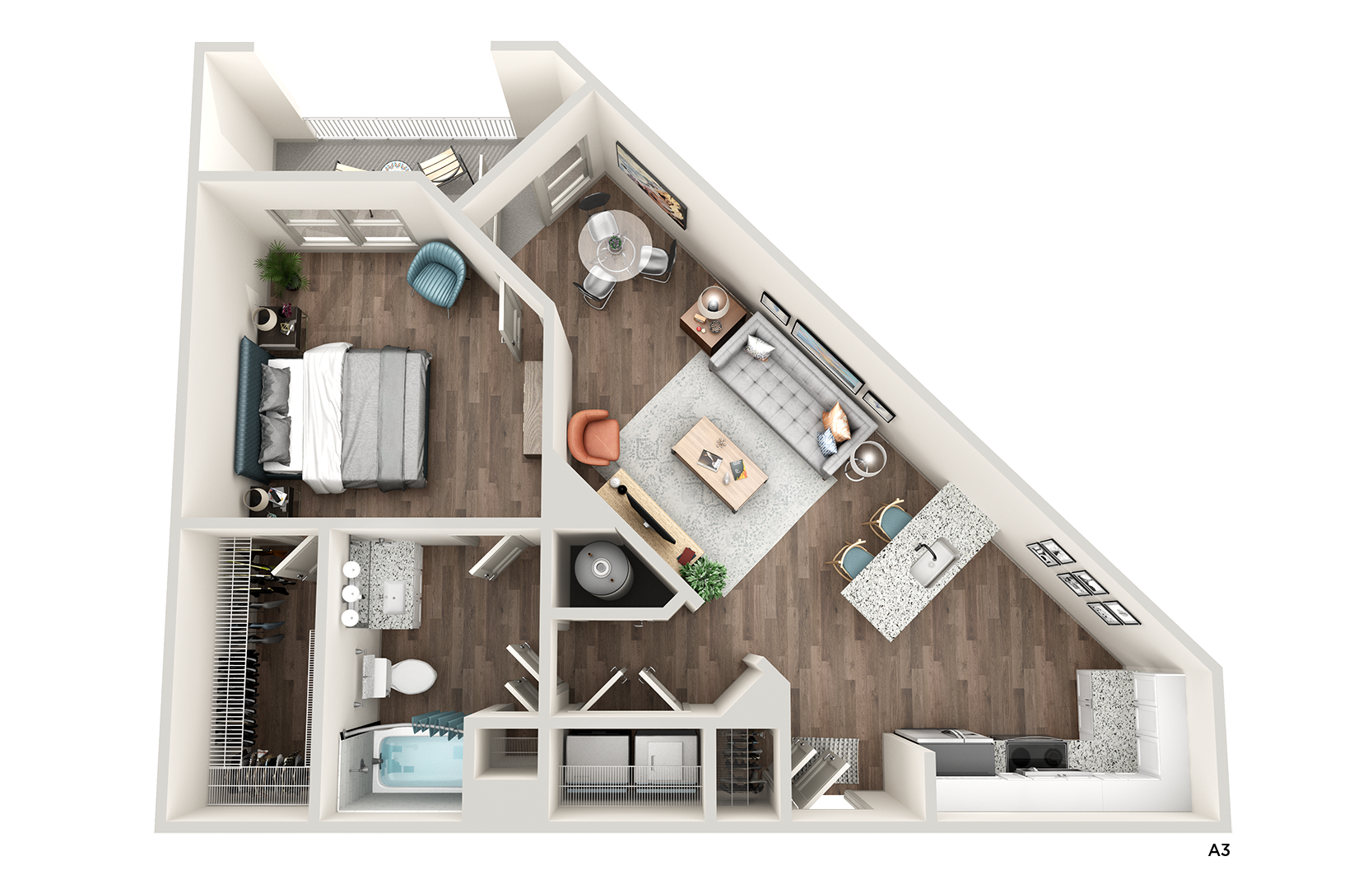 A3 floor plan