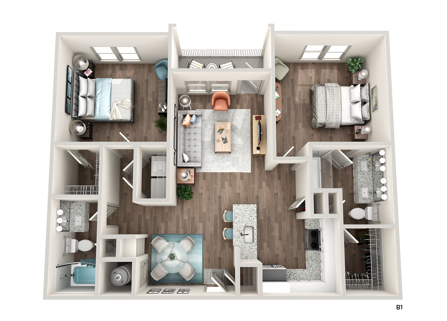 B1 floor plan