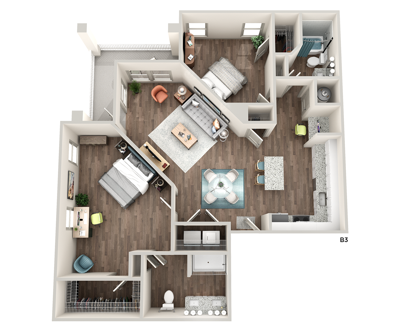 B3 floor plan