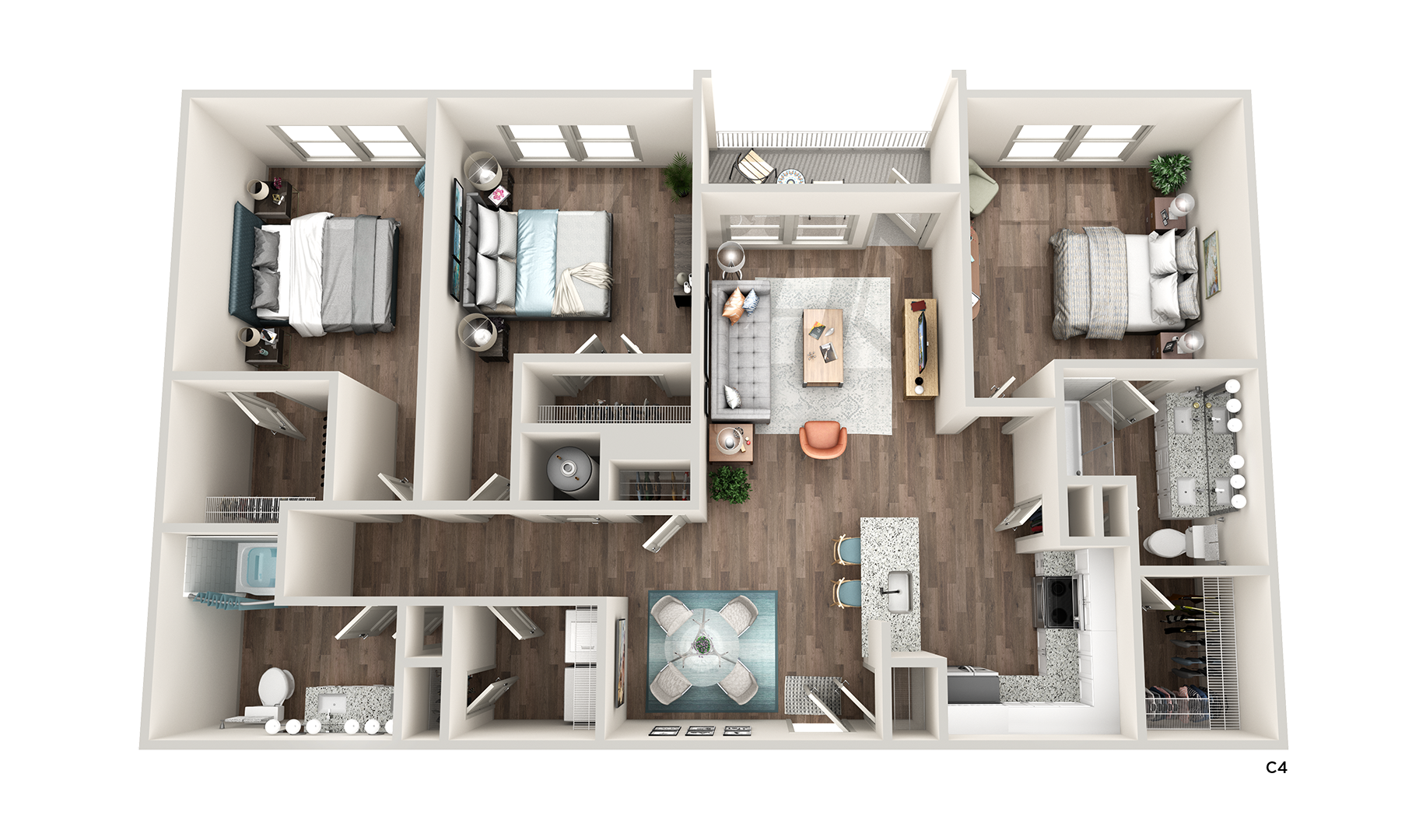 C4 floor plan