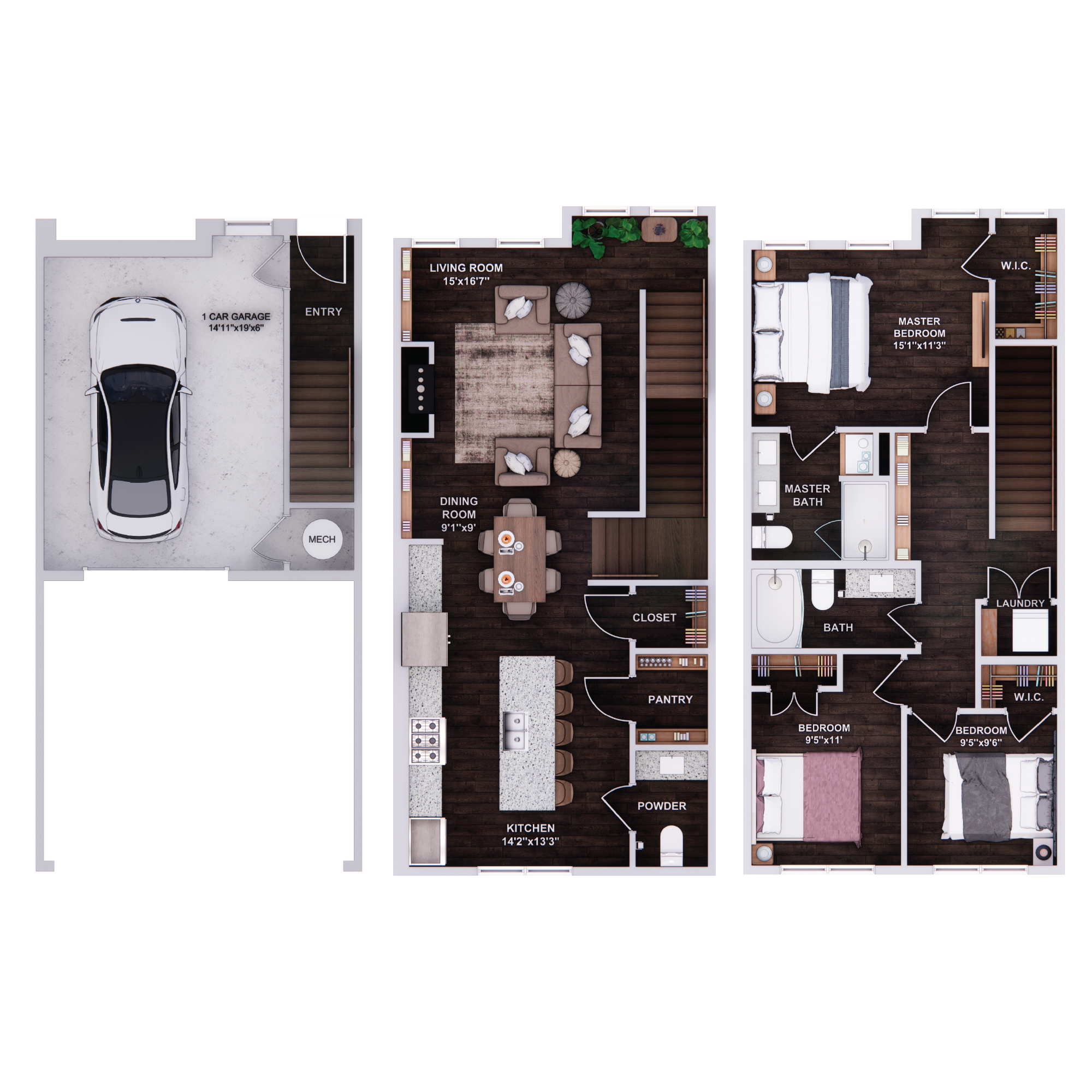 TH2 floor plan