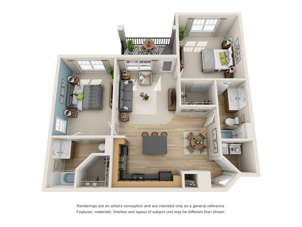 Mirage floor plan