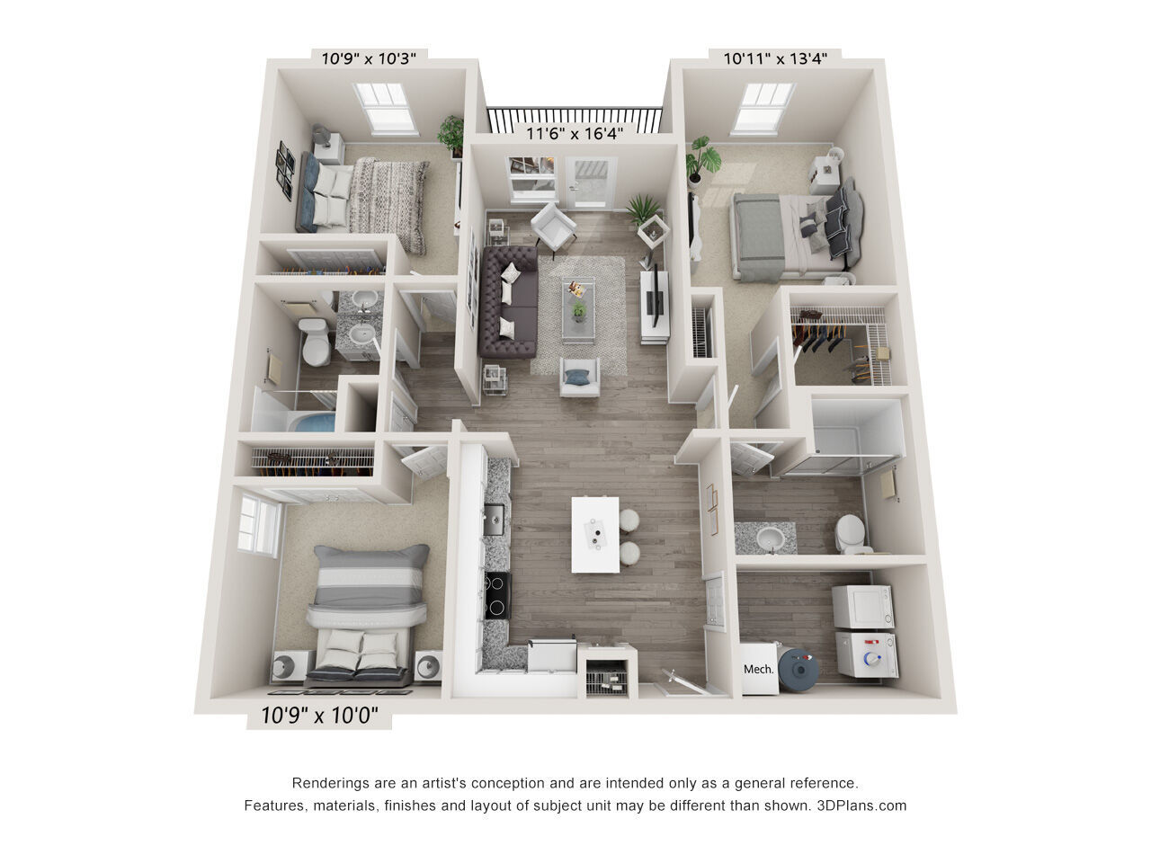 C1 floor plan