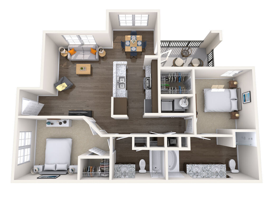 The Ibis floor plan