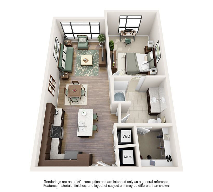 A4 floor plan
