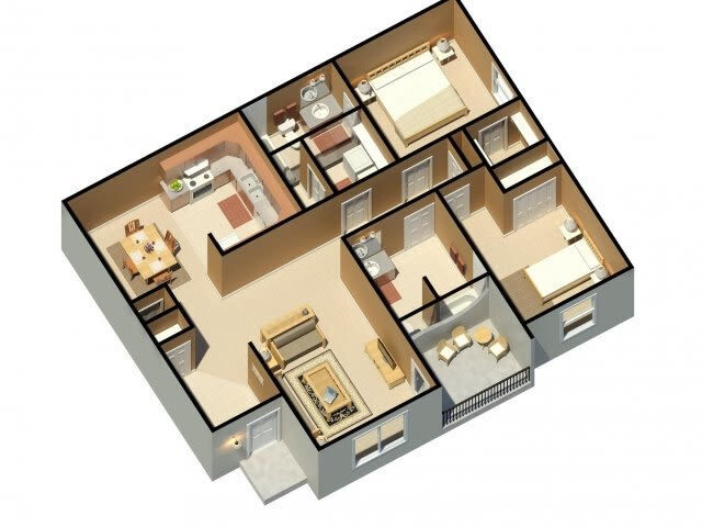 B2 - Classic floor plan