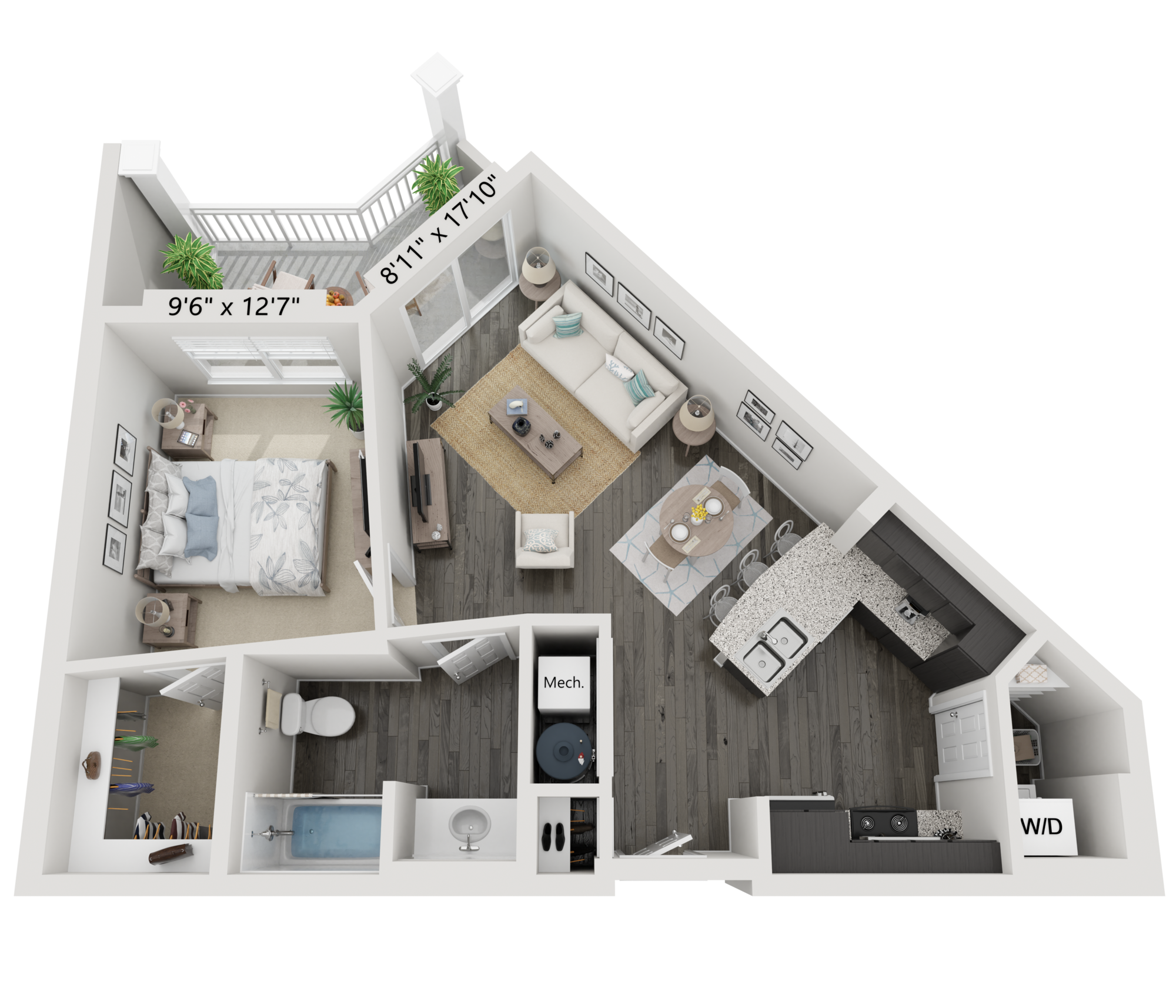 Pier floor plan