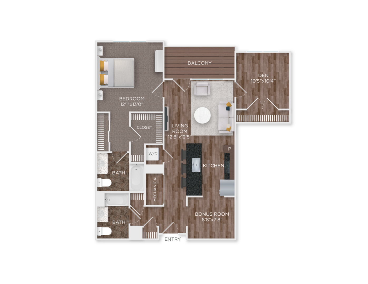 1 Bedroom Apartment – 8151 Robinson Jefferson Drive #8181-414, Elkridge, MD 21075
