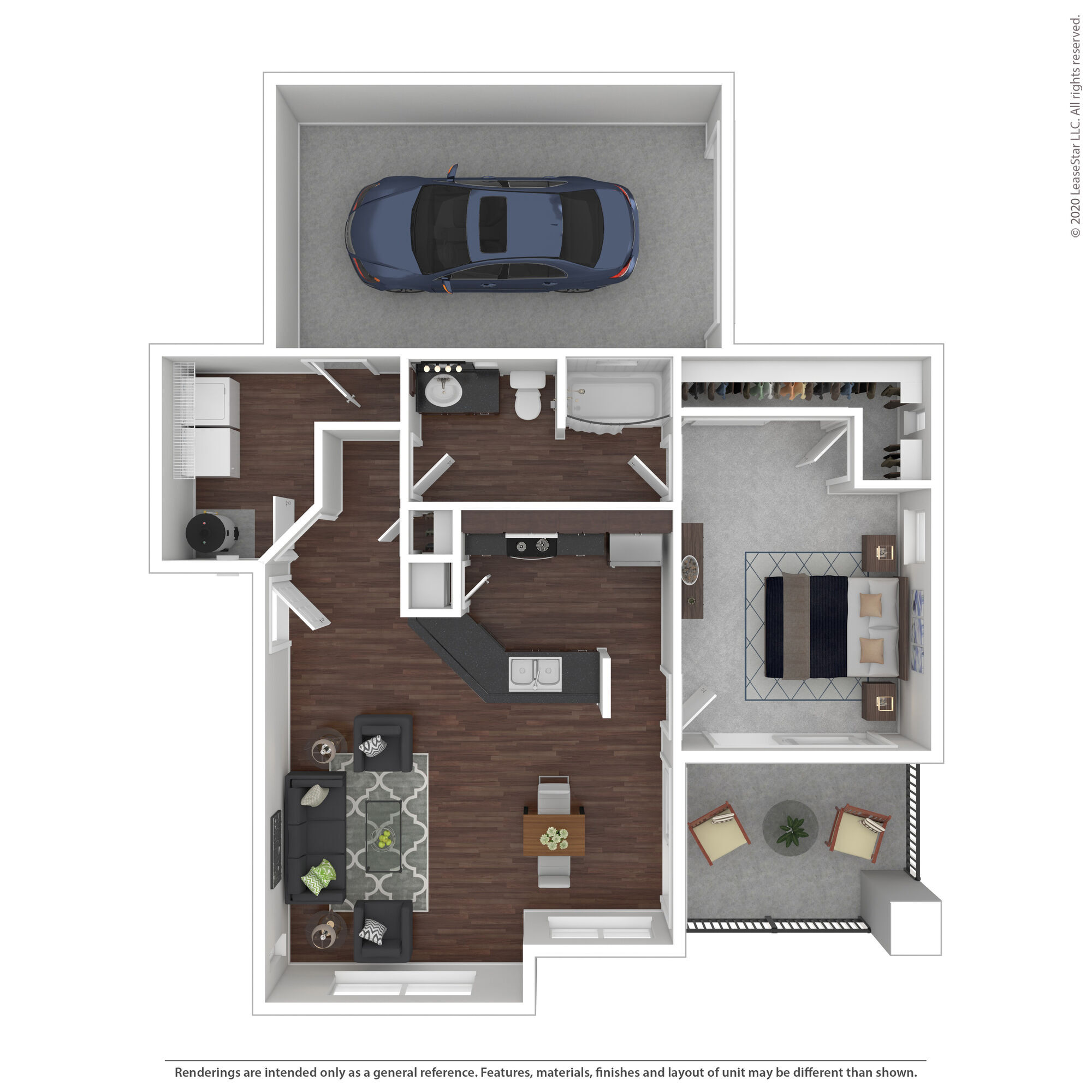 A1 floor plan