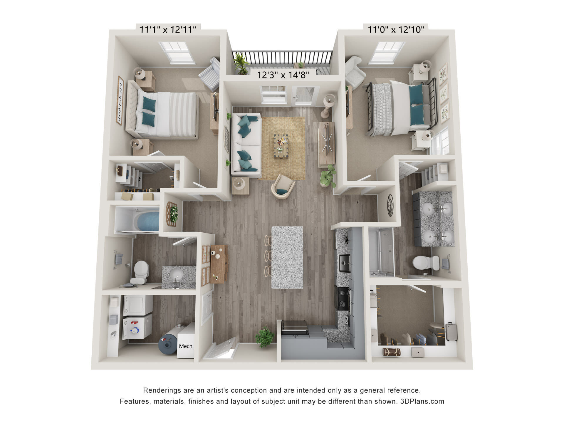 B1C floor plan
