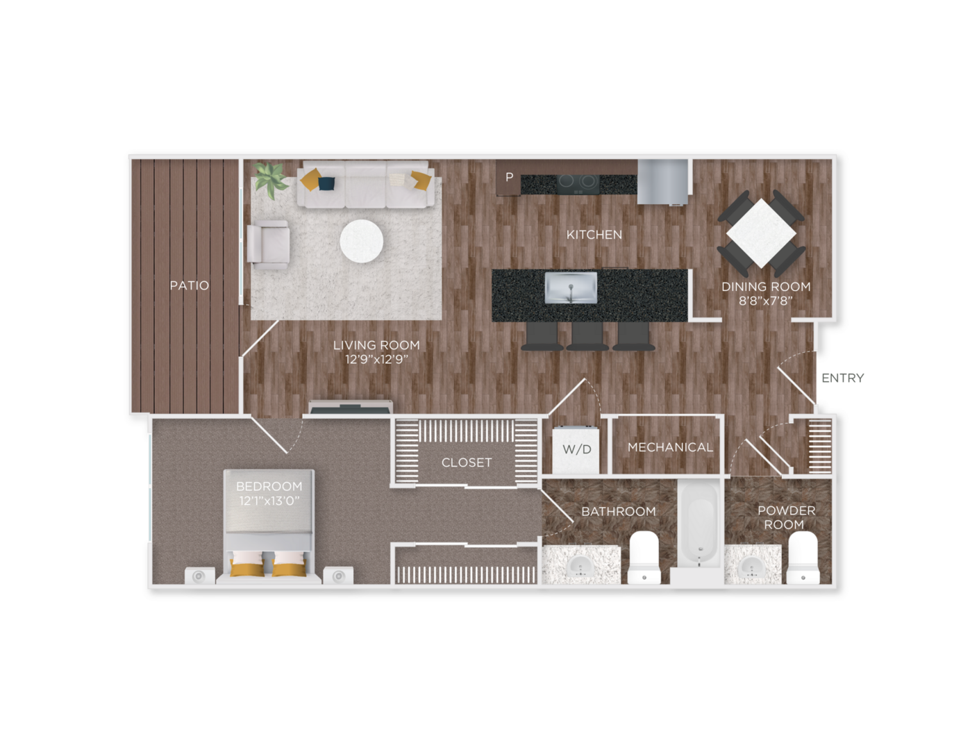 1 Bedroom Apartment – 8151 Robinson Jefferson Drive #8181-112, Elkridge, MD 21075