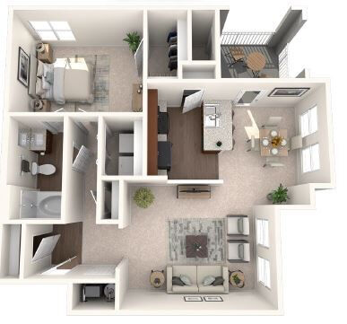 The Cardinal floor plan