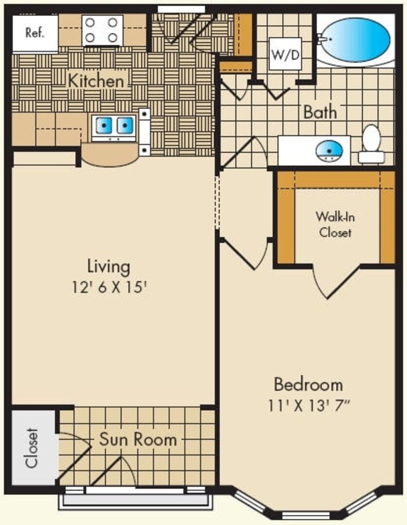 1 Bedroom Apartment – 4055 Ridge Ave #3508, Philadelphia, PA 19129