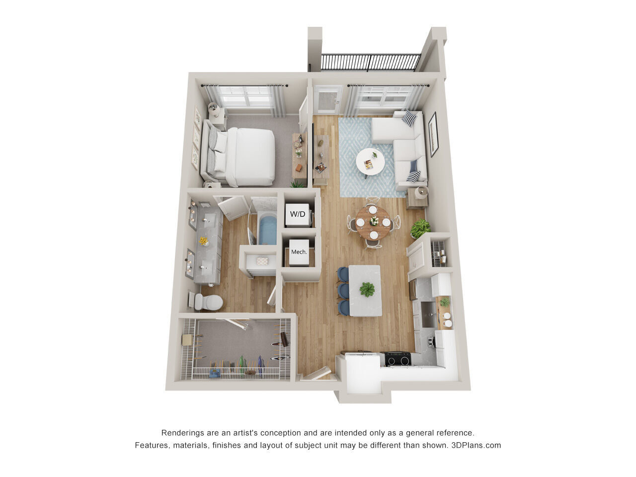 A1-T floor plan