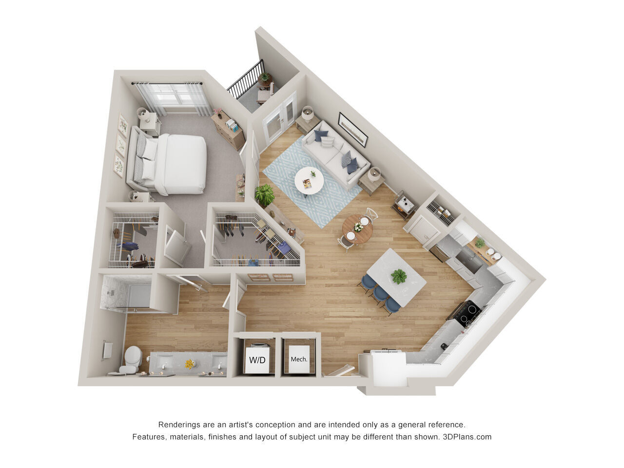 A2 floor plan