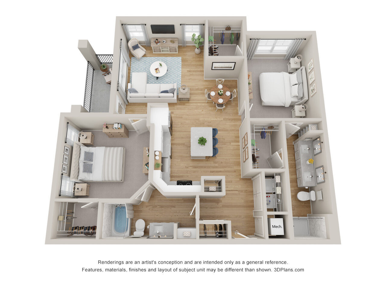 B2 floor plan