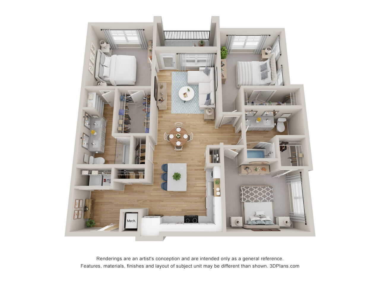 C1 floor plan