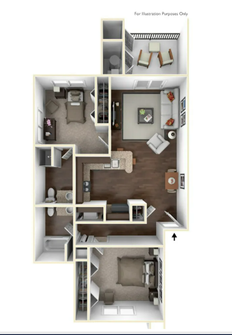 Apartments At Sauk Trail 3 of 3