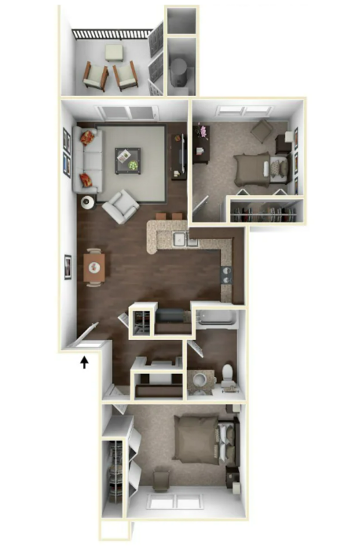 Apartments At Sauk Trail 2 of 3