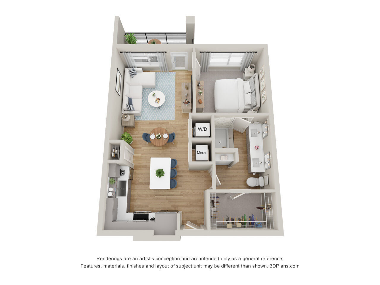A1S floor plan