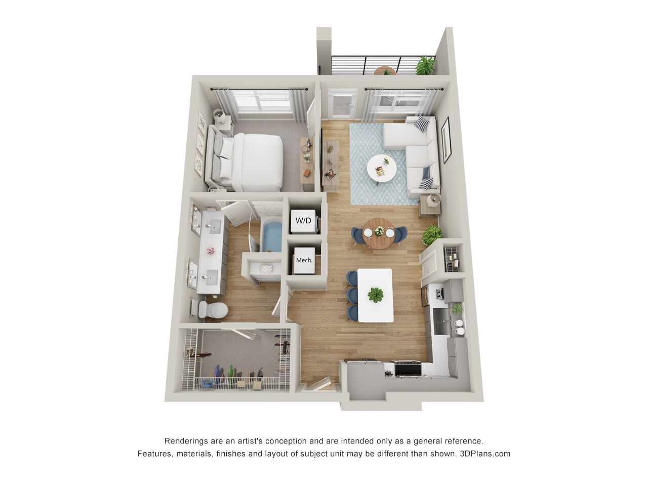 A1T floor plan