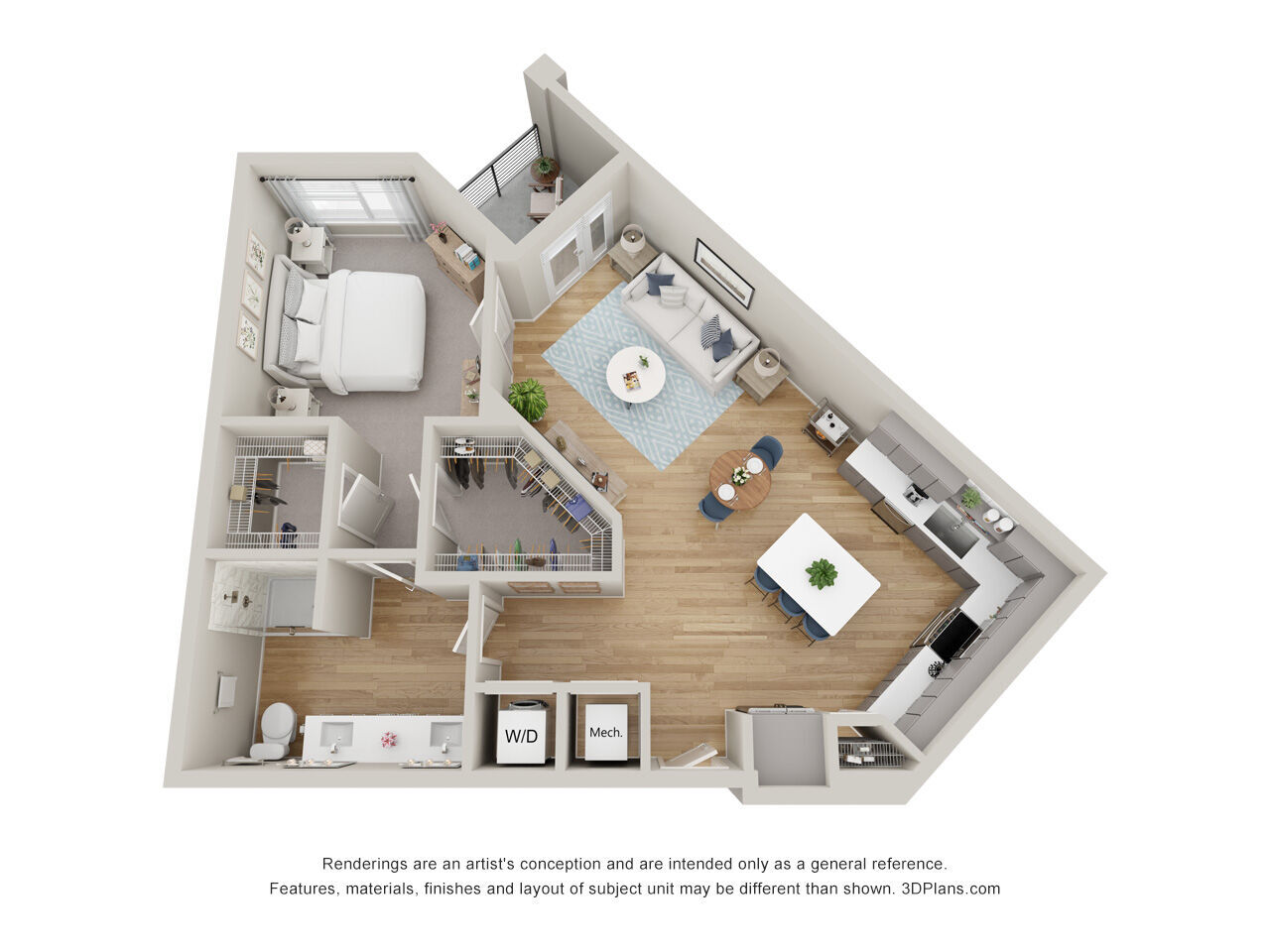 A2 floor plan