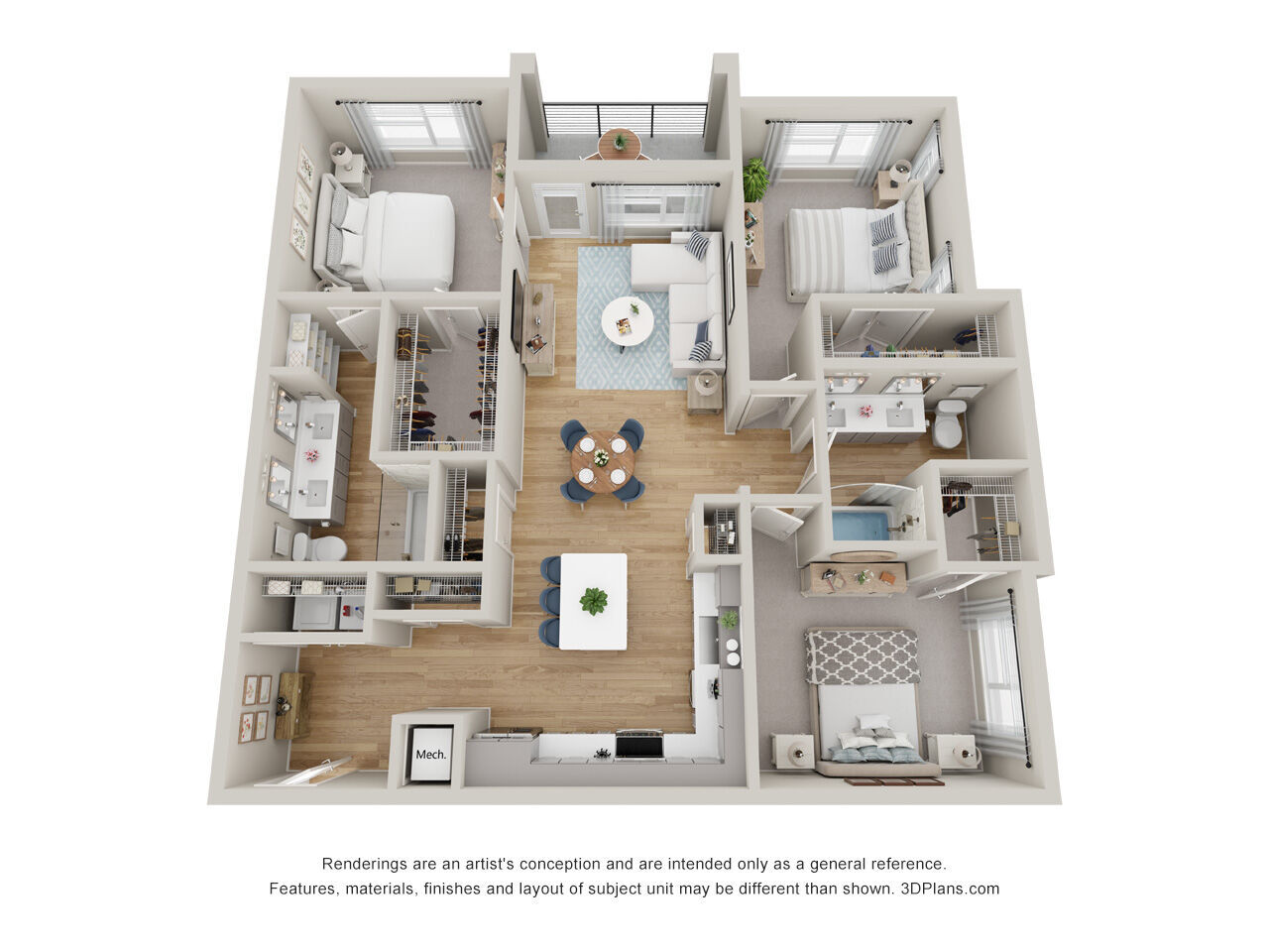 C1 floor plan