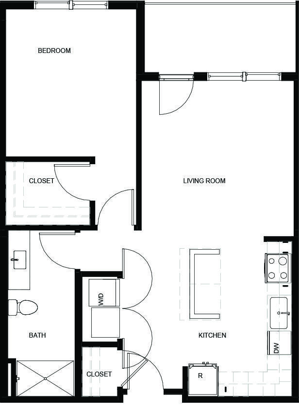 A2 floor plan