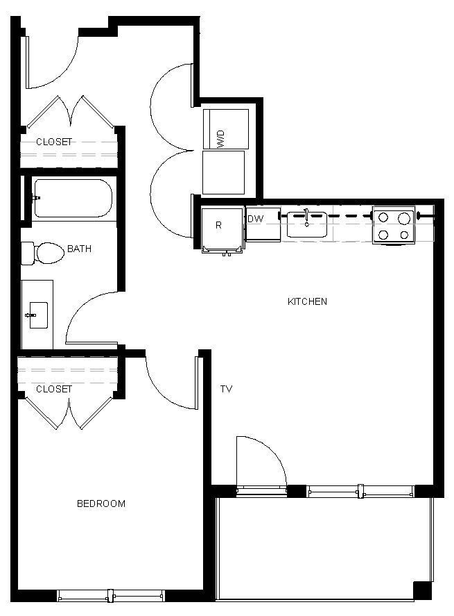 A1 floor plan