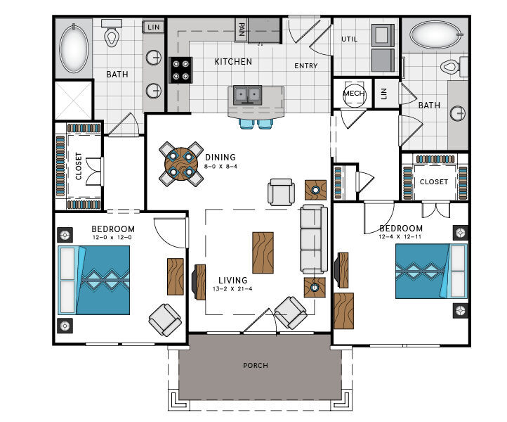 B4A floor plan